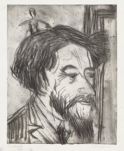 Portrét profesora Enrica Padovy. 1923 od Ernst Ludwig Kirchner