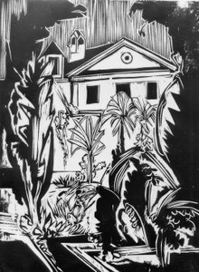 Botanická zahrada (Jena) od Ernst Ludwig Kirchner