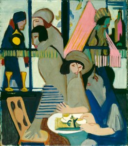 Kavárna od Ernst Ludwig Kirchner