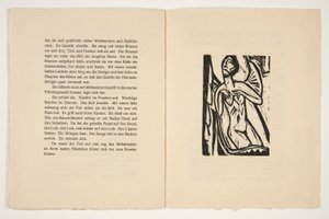 Kanonika a smrt. Ilustrace k románu Alfreda Doeblina od Ernst Ludwig Kirchner