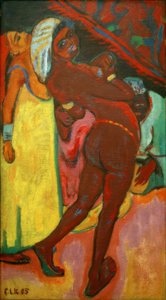 Černá tanečnice od Ernst Ludwig Kirchner