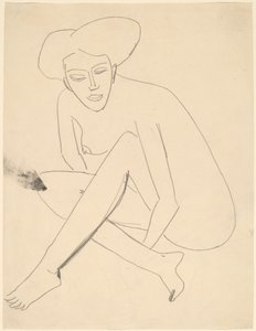Sedící Dodo od Ernst Ludwig Kirchner