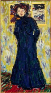 Doris, stojící od Ernst Ludwig Kirchner