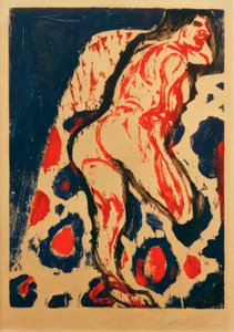 E.L. Kirchner, Ležící akt od Ernst Ludwig Kirchner