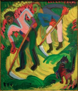 E.L. Kirchner, Mower, bratři Müllerové od Ernst Ludwig Kirchner