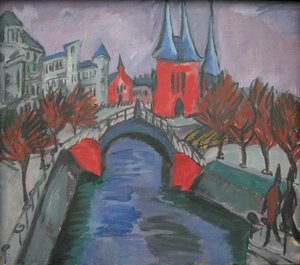 Elisabethufer od Ernst Ludwig Kirchner