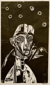 Žena v noci od Ernst Ludwig Kirchner