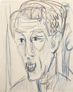 vedoucí Bauknecht; Vedoucí Bauknecht, 1922 od Ernst Ludwig Kirchner