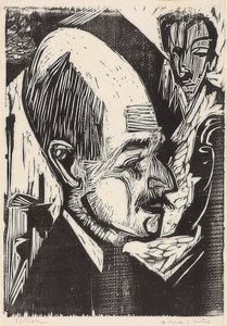 Vedoucí Dr. Zemědělec. 1921 od Ernst Ludwig Kirchner