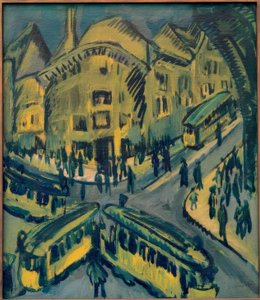Nollendorfplatz od Ernst Ludwig Kirchner