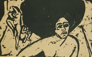 nahé tanečnice; Nahí tanečníci, 1909 od Ernst Ludwig Kirchner