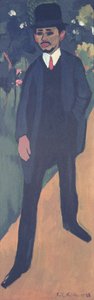 Portrét Ericha Heckela (1883-1970) 1911
