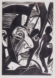 Autoportrét (melancholie hor). 1929