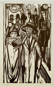 ulice od Ernst Ludwig Kirchner