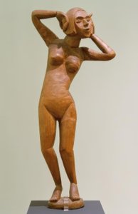 Tanečnice (tanečnice Gerda, tanečnice) od Ernst Ludwig Kirchner