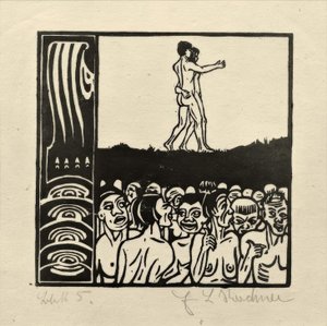 Před lidmi od Ernst Ludwig Kirchner
