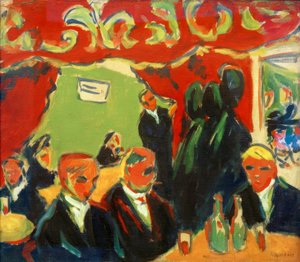 Weinstube od Ernst Ludwig Kirchner