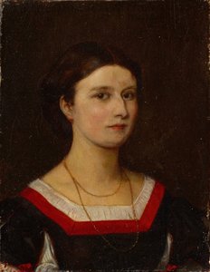 Portrét Luise Bachofen-Burckhardtové od Ernst Stückelberg