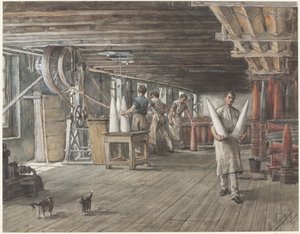 Interiér cukrovaru firmy Vom Rath od Ernst Witkamp