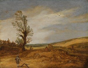 Pohled v dunách od Esaias van de Velde