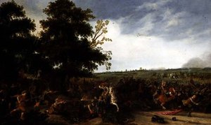 Pěchotní bojová jízda, 1630 od Esaias van de Velde