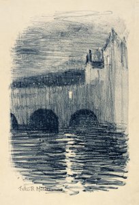 Pulteney Bridge, Bath - soumrak
