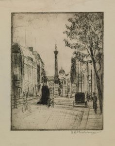 Pohled na Trafalgarské náměstí