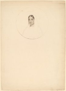 Hlava mladé ženy od Esther Frances Alexander