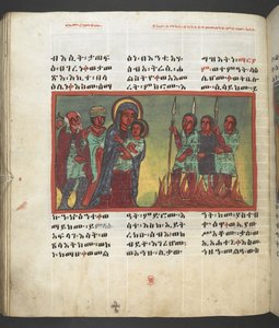 Nebo. 607 f173v, Scéna ze života Panny Marie, z 