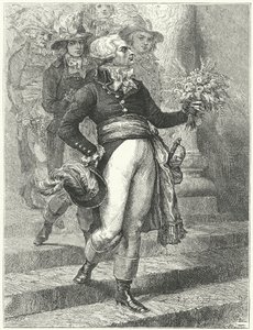 Maximilien Robespierre v den Festivalu Nejvyšší bytosti od Etienne (after) Ronjat
