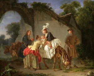 Loučení se sestrou, 1776-77
