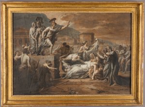 Horatius Zabíjí svou sestru Camillu po porážce Curiatii