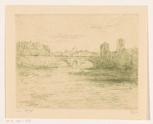 Tiber, Řím od Etienne Bosch (signed by artist)