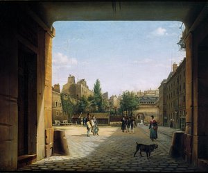 Nádvoří Institut de France, 1825-62