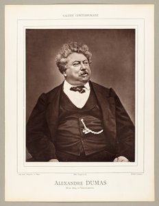 Alexandre Dumas (francouzský romanopisec a dramatik, 1802-1870) od Etienne Carjat
