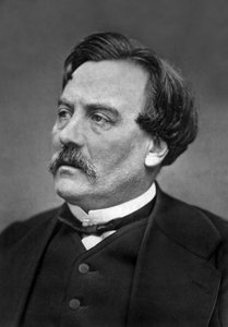 Charles-Adrien Lesot de La Penneterie aka Lacressonniere (1819-1893) francouzský herec a dramatik, foto Carjat od Etienne Carjat