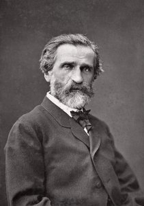Giuseppe Verdi (1813-1901) 1877 (viz také 124001) od Etienne Carjat