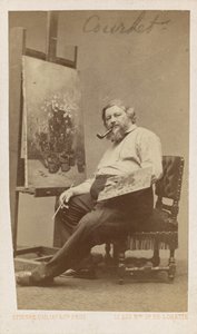 Gustave Courbet od Etienne Carjat