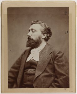 Léon Gambetta (1838-1882), advokát a politik. od Etienne Carjat