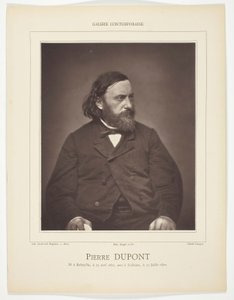 Pierre Dupont od Etienne Carjat