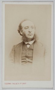 Portrét Julese Ferryho (1832-1893), politika, advokáta, zplnomocněného ministra od Etienne Carjat