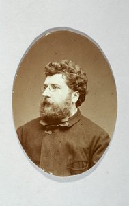 Portrét Georgese Bizeta (1838-1875), skladatele. od Etienne Carjat