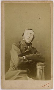 Portrét Peyrata Alphonse, (1812 - 1890), (publicista, politik) od Etienne Carjat