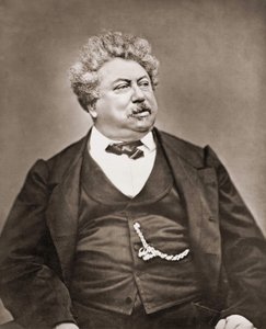 Portrét otce Alexandra Dumase od Carjat. od Etienne Carjat