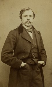 Portrét Edmonda Huota de Goncourt 1822-1896. od Etienne Carjat