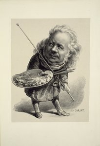 Portrét Honoré Daumiera od Etienne Carjat
