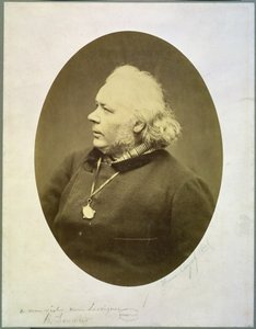 Portrét Honore Daumier (1808-79) 1861 (tisk alba) od Etienne Carjat
