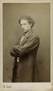 Portrét skladatele Oliviera Métry 1830-1889 . od Etienne Carjat