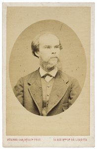 Portrét básníka Paula Verlaina 1844-1896, c. 1870 od Etienne Carjat