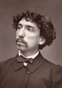 Portrét architekta Charlese Garniera, asi 1875 (foto) od Etienne Carjat